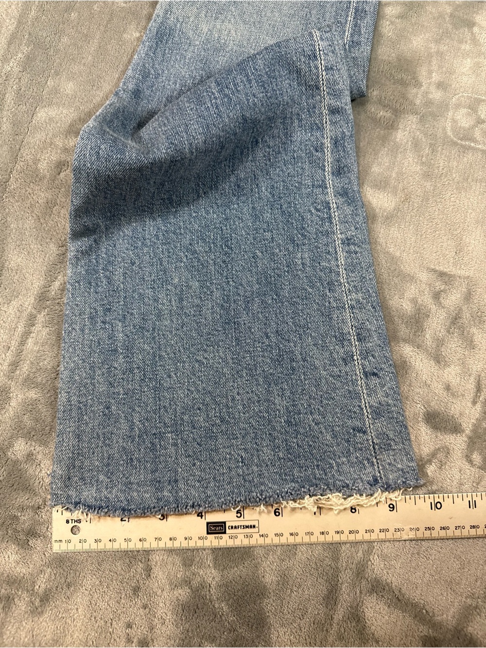 Mother Women’s Floral Embroidered Flared Jeans Made In USA Size 29 - Picture 11 of 12